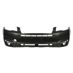 BLIC 5510-00-6738901P - Bumper (front, with fog lamp holes, for painting) fits: SUBARU FORESTER SJ 03.16-06.19