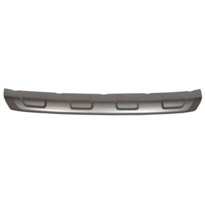 5511-00-6054220P Bumper valance front Bottom (silver) fits: RENAULT KOLEOS II 07.1