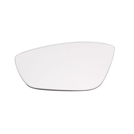 BLIC 6102-01-2075P - Side mirror glass L (embossed, with heating) fits: PEUGEOT 208 03.12-06.15
