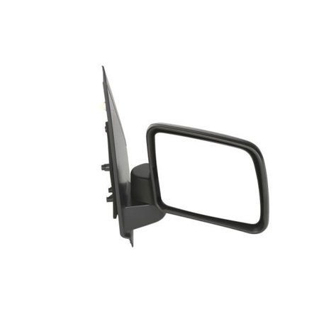 BLIC 5402-03-2001240P - Side mirror R (manual, embossed, chrome) fits: FORD TRANSIT / TOURNEO CONNECT I 06.09-09.13