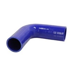 THERMOTEC SE50-150X150 - Cooling system silicone elbow 50x150 mm, angle: 90 ° (colour blue, 200/-40°C, tearing pressure: 1,8 MPa