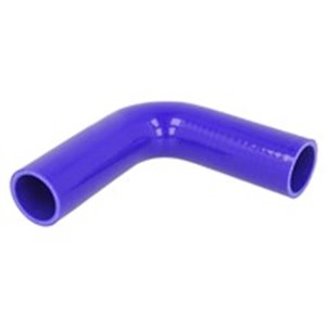 THERMOTEC SE38-150X150 - Cooling system silicone elbow 38x150 mm, angle: 90 ° (colour blue, 200/-40°C, tearing pressure: 2,4 MPa