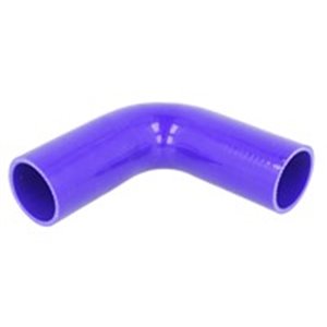 THERMOTEC SE55-150X150 - Cooling system silicone elbow 55x150 mm, angle: 90 ° (colour blue, 200/-40°C, tearing pressure: 1,6 MPa