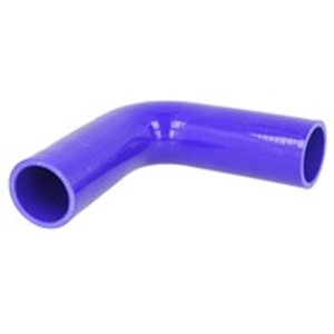 THERMOTEC SE45-150X150 - Cooling system silicone elbow 45x150 mm, angle: 90 ° (colour blue, 200/-40°C, tearing pressure: 2,1 MPa