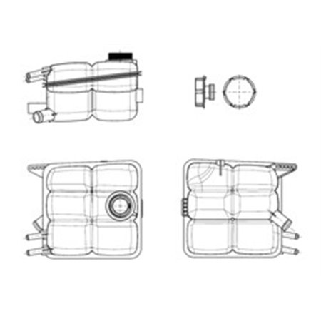 454015 Expansion Tank, coolant NRF