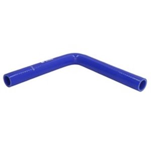 THERMOTEC SE25-250X250 - Cooling system silicone elbow 25x250 mm, angle: 90 ° (colour blue, 200/-40°C, tearing pressure: 2,6 MPa