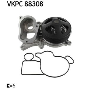 SKF VKPC 88308 - Water pump fits: BMW 1 (F20), 1 (F21), 2 (F22, F87), 3 (E90), 3 (E91), 3 (E92), 3 (E93), 3 (F30, F80), 3 (F31),