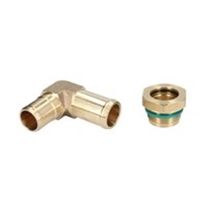 PNEUMATICS PN-VO100 - Hose connectors (U-bend; M26x1 outer/20/22mm; for power steering pump / water pump) fits: RVI; VOLVO