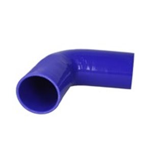 THERMOTEC SE76-150X150 - Cooling system silicone elbow 76x150 mm, angle: 90 ° (colour blue, 200/-40°C, tearing pressure: 0,8 MPa