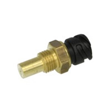 FEBI 18753 - Coolant temperature sensor (number of pins: 2, wrench size: 19mm, black) fits: MAN EL, EM, F2000, F90, F90 UNTERFLU