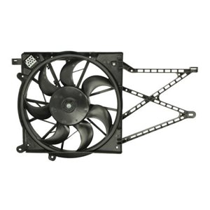 D8X013TT Radiaatori ventilaator (korpusega) sobib: OPEL ASTRA G, ASTRA H, 