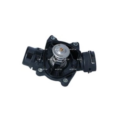 NRF 725091 Cooling system thermostat (88°C, in housing) fits: BMW 3 (E46), 5