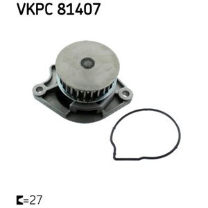 SKF VKPC 81407 - Water pump fits: AUDI A2; SEAT ALTEA, ALTEA XL, AROSA, CORDOBA, CORDOBA VARIO, IBIZA II, IBIZA III, IBIZA IV, I
