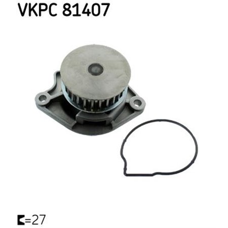 VKPC 81407 Водяной насос, охлаждение двигателя SKF