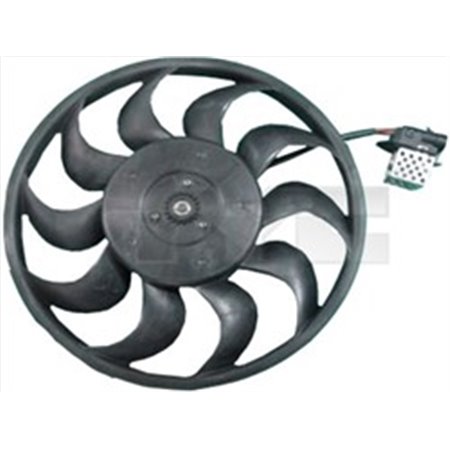 TYC 825-0023 Radiaatori ventilaator sobib: OPEL ASTRA H, ASTRA H GTC, ZAFIRA B