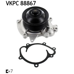 VKPC 88867 Veepump sobib: MERCEDES C (W203), C (W204), C T MODEL (S203), C T