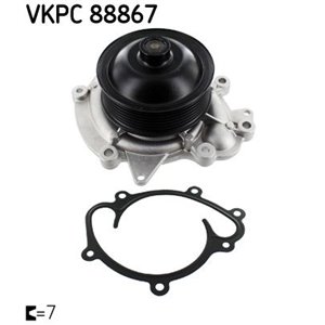 SKF VKPC 88867 - Water pump fits: MERCEDES C T-MODEL (S203), C T-MODEL (S204), C (W203), C (W204), CLK (A209), CLK (C209), CLS (