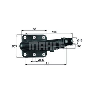 MAHLE TO 5 82 - Cooling system thermostat - Top1autovaruosad