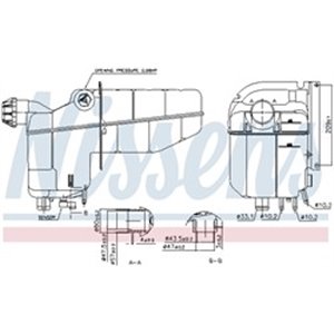 996020 Expansionskärl, kylvätska NISSENS - Top1autovaruosad