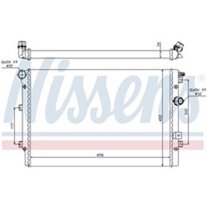 NISSENS 65015 - Engine radiator  Automati - Top1autovaruosad