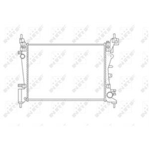 55340 Radiaator,mootorijahutus NRF - Top1autovaruosad