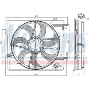 85935 Fan, engine cooling NISSENS - Top1autovaruosad