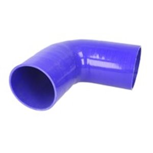 THERMOTEC SE102-150X150 - Cooling system silicone elbow 102x150 mm, angle: 90 ° (colour blue, 200/-40°C, tearing pressure: 0,5 M