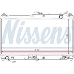 NISSENS 62467 - Engine radiator fits: MAZDA MX-5 II 1.6/1.8 05.98-10.05