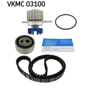 SKF VKMC 03100 - Timing set (belt + pulley + water pump) fits: CITROEN AX, BERLINGO, BERLINGO/MINIVAN, BX, C15, C15/MINIVAN, SAX
