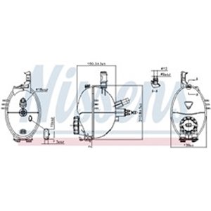 996159 Компенсационный бак, охлаждающая жидкость NISSENS - Top1autovaruosad