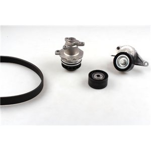 HEPU PK09640 - Multi-V-Belt kit (rolls and water pump) fits: NISSAN NV400, PRIMASTAR, X-TRAIL III; OPEL MOVANO B, VIVARO A; RENA