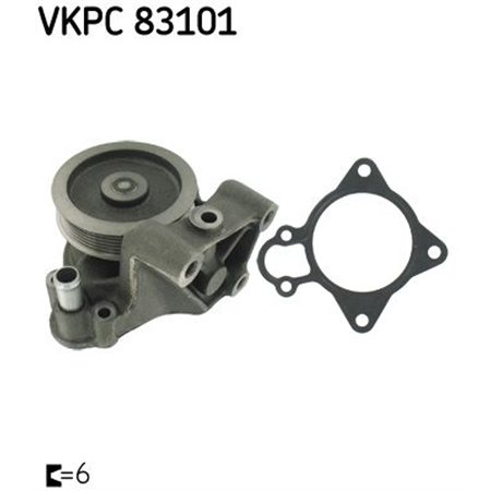 VKPC 83101 Vesipumppu, moottorin jäähdytys SKF