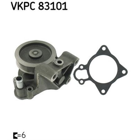 VKPC 83101 Water Pump, engine cooling SKF