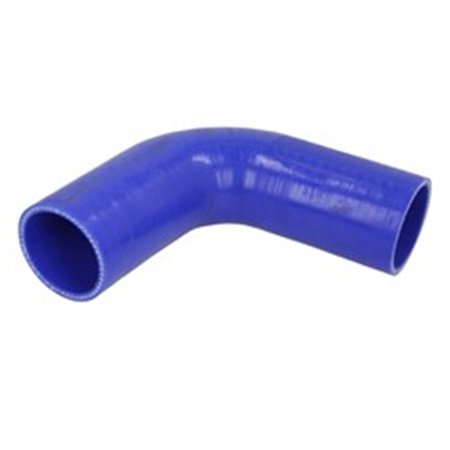 SE54-150X150 Cooling system silicone elbow 54x150 mm, angle: 90 ° (colour blue