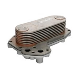 NIS 91141 Oil cooler (78x57x218mm, number of ribs: 8) fits: MERCEDES ATEGO,