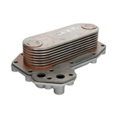 NIS 91141 Oil cooler (78x57x218mm, number of ribs: 8) fits: MERCEDES ATEGO,