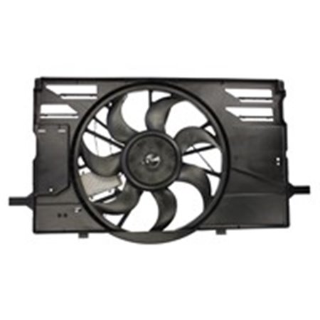 TYC 838-0007 - Radiator fan (with housing) fits: VOLVO C30, C70 II, S40 II, V50 1.6-2.5 01.04-06.13