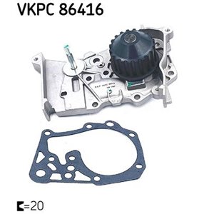 SKF VKPC 86416 - Water pump fits  DACIA D - Top1autovaruosad