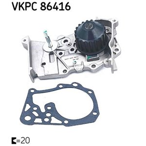 VKPC 86416 Vesipumppu, moottorin jäähdytys SKF - Top1autovaruosad