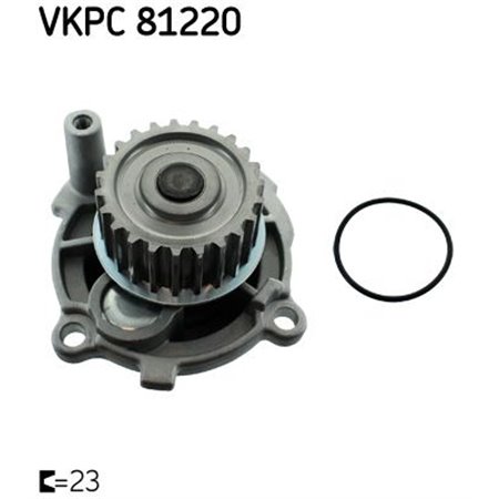 VKPC 81220 Veepump sobib: AUDI A3, A4 B5, A4 B6, A4 B7, A6 C5 SEAT ALTEA, A