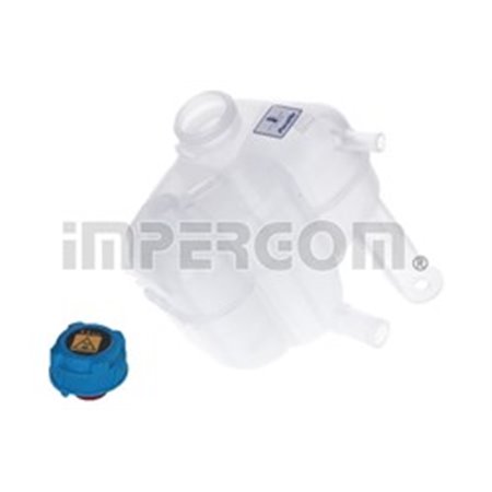 IMPERGOM 44217 - Coolant expansion tank (with plug) fits: FIAT 500, 500 C, PANDA LANCIA YPSILON 09.09-