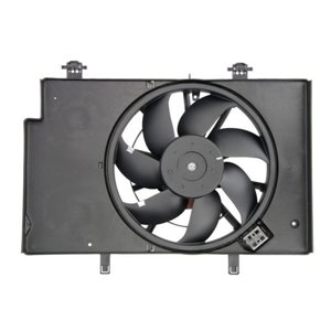 THERMOTEC D8G009TT - Radiator fan (with housing) fits: FORD B-MAX, ECOSPORT, FIESTA V, FIESTA VI 1.25-1.6D 04.07-