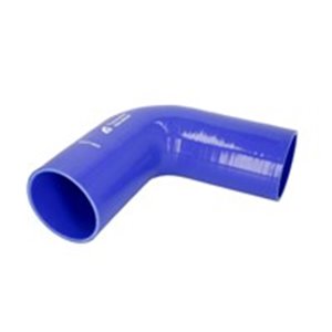 SE89-200X200 Cooling system silicone elbow 89x200 mm, angle: 90 ° (colour blue