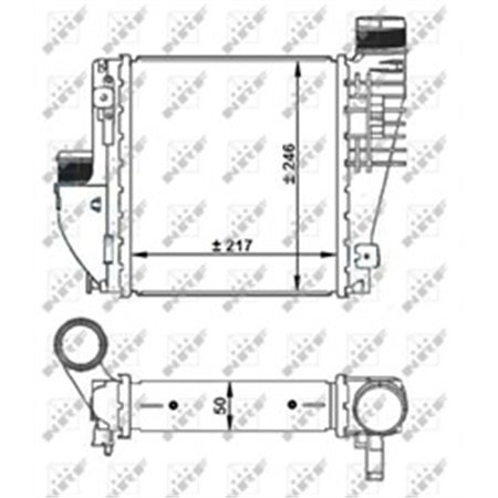 30924 Kompressoriõhu radiaator NRF