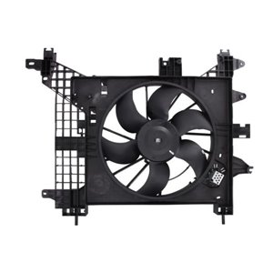 THERMOTEC D8R011TT - Radiator fan (with housing) fits: DACIA DUSTER, DUSTER/SUV 1.6/1.6ALK/1.6LPG 04.10-
