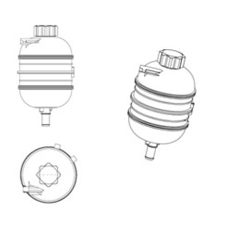 454083 Компенсационный бак, охлаждающая жидкость NRF