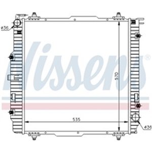 NIS 62599A Mootori radiaator (koos esimeste sobivate elementidega) sobib: ME