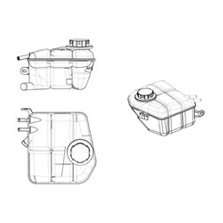 454035 Компенсационный бак, охлаждающая жидкость NRF