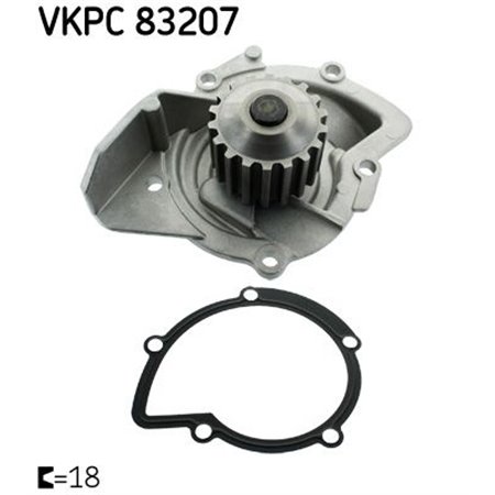 VKPC 83207 Water Pump, engine cooling SKF