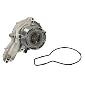 DOLZ V503 - Water pump (with pulley: 124mm, with visco) fits: RVI C, K, KERAX, MAGNUM, T; VOLVO 9700, 9900, FH, FH II, FM, FMX, 